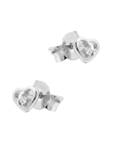 Heart Silver Stud Earring STS-7055